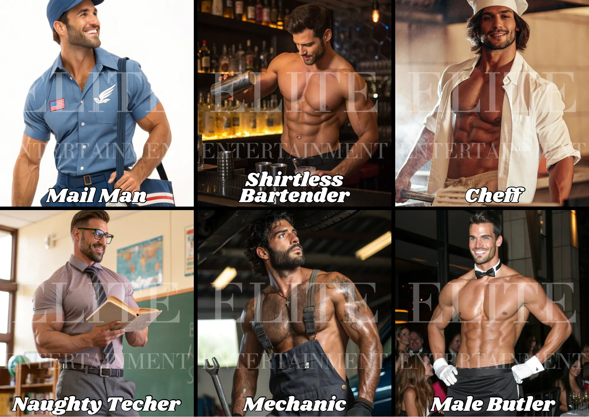 Copy of Copy of Elite Entertainment - Professions & Everyday Roles (2)